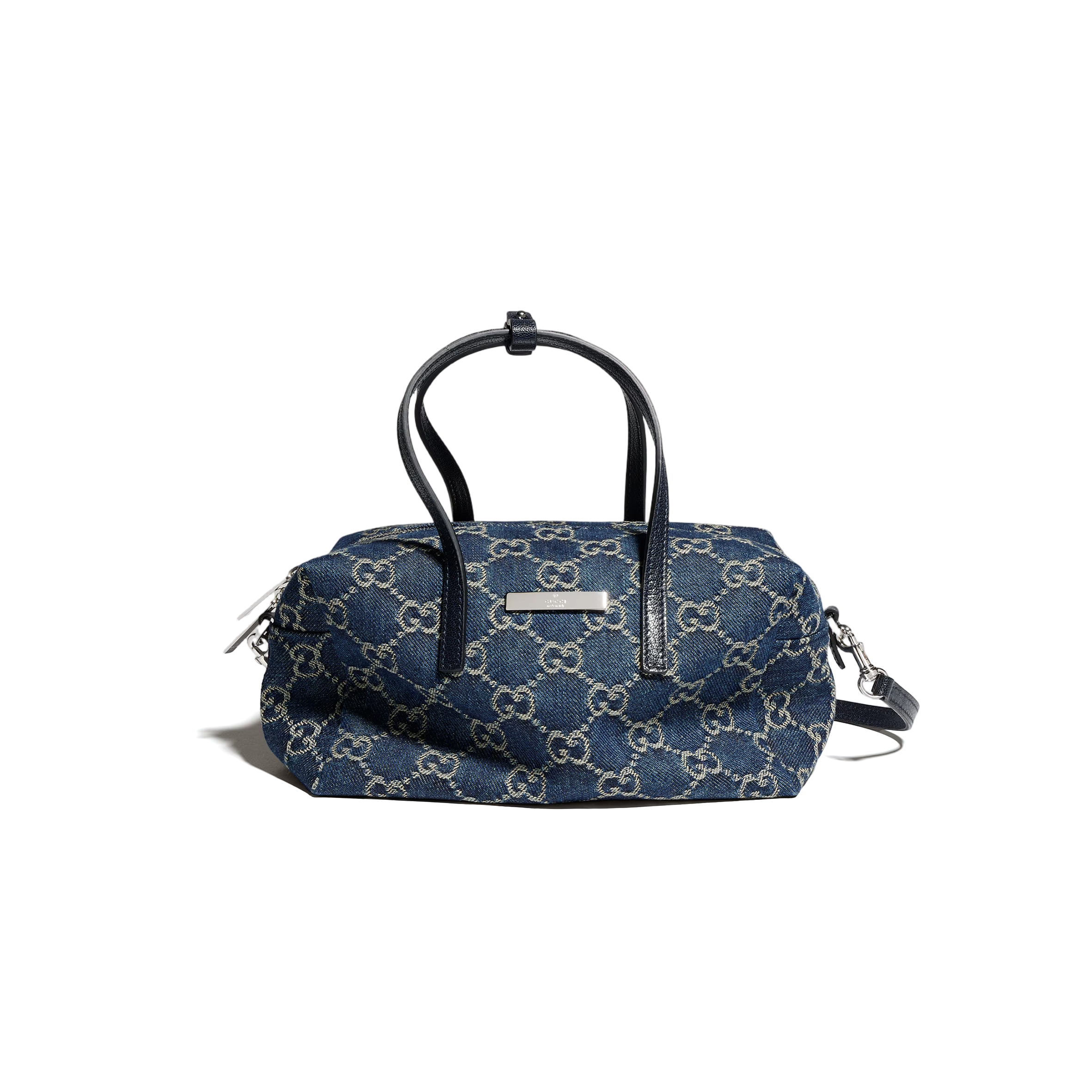 GUCCI SMALL BOSTON BAG WITH GUCCI PLAQUE 875811 (20*12*11cm)